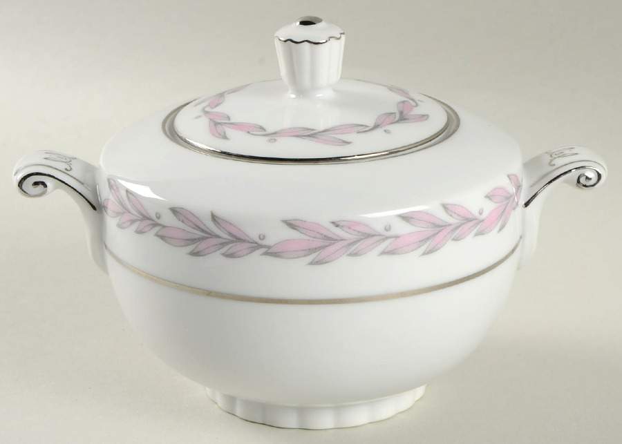 Miramar Sugar Bowl & Lid by Narumi-1