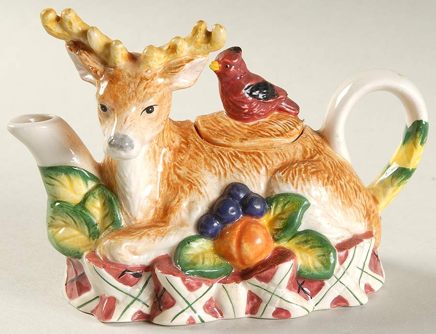 Royal Hunt Mini Teapot & Lid by Noritake-1