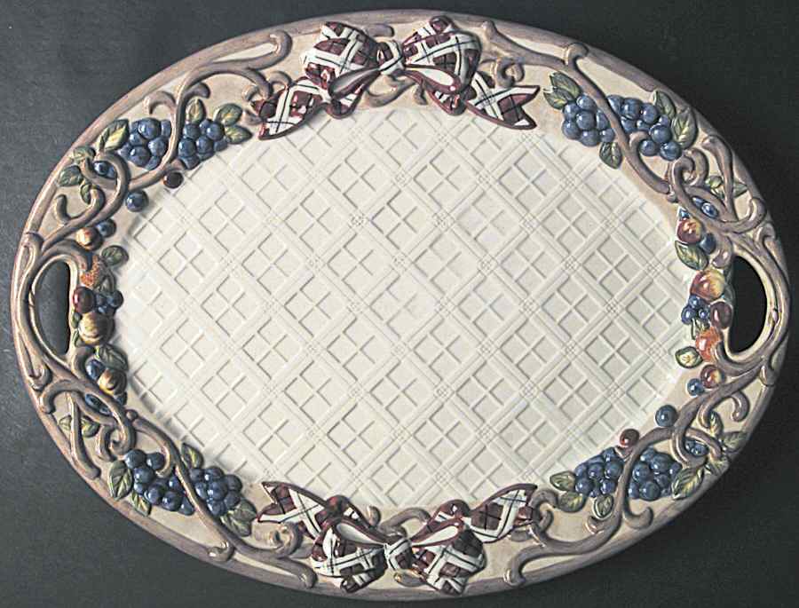 Royal Hunt 18" Oval Serving Platter by Noritake-1