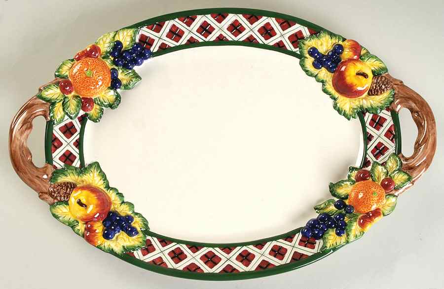 Royal Hunt 19" Oval Serving Platter by Noritake-1