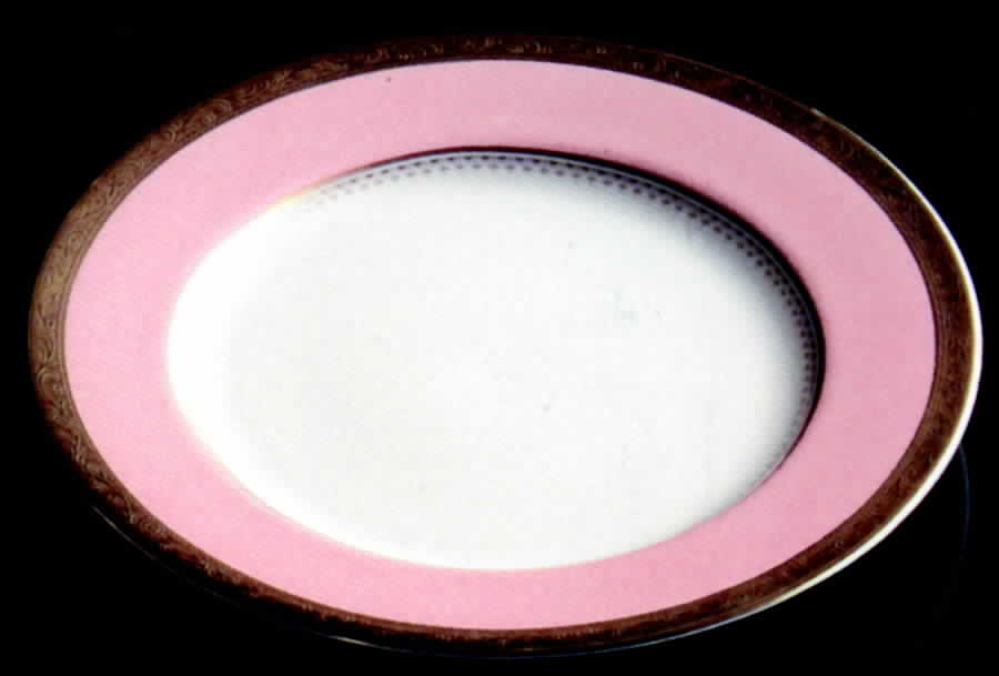 Palatial Pink Dinner Plate by Narumi-1