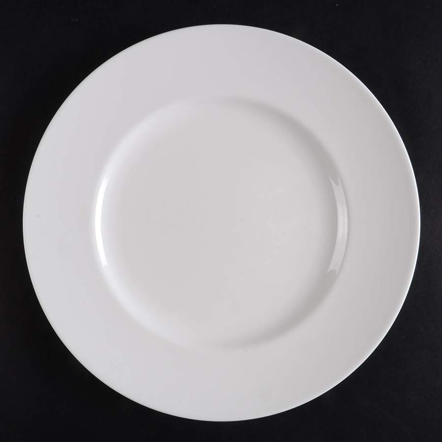 Tiffany White Dinner Plate by Narumi-1