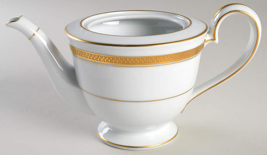 Goldridge Teapot No Lid by Noritake-1