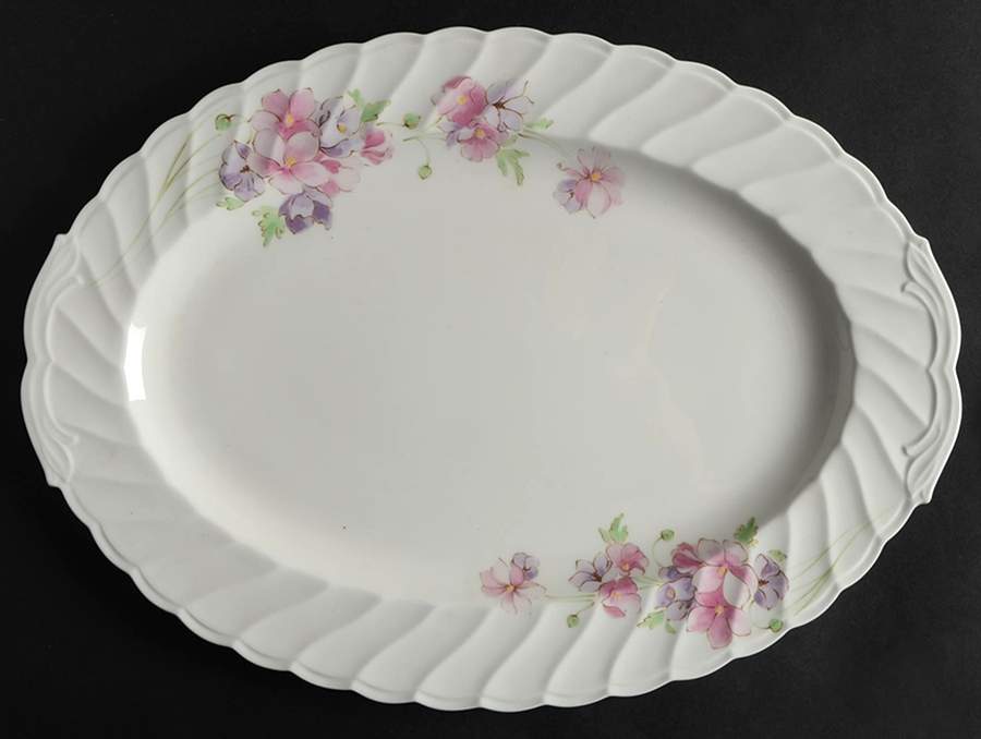 9849 14" Oval Serving Platter by Noritake-1