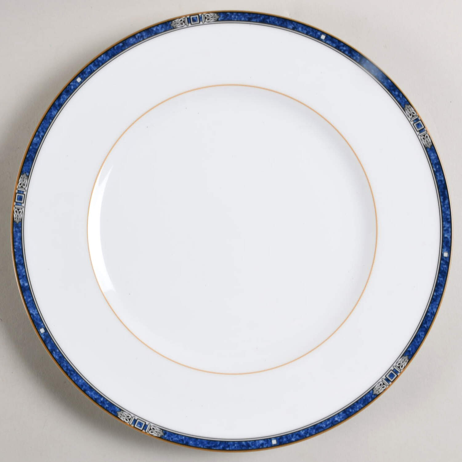 Blue Dinner Plate by Noritake-1