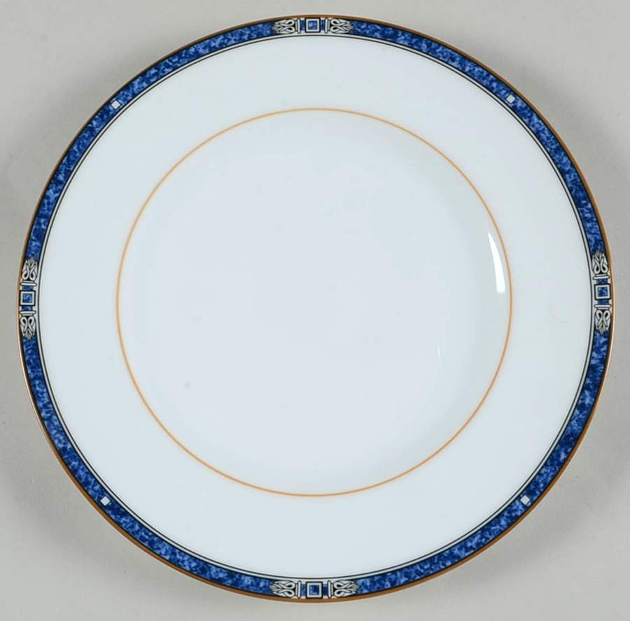 Blue Salad Plate by Noritake-1