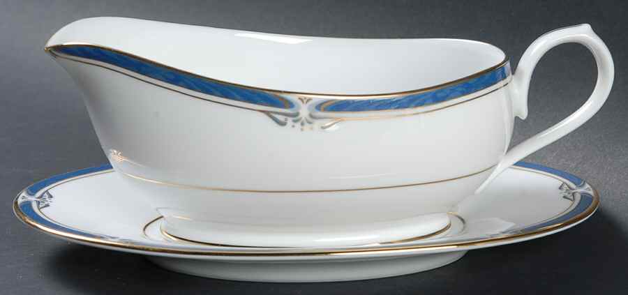 Impressions Gravy Boat & Underplate (Relish/Butter) by Noritake-1