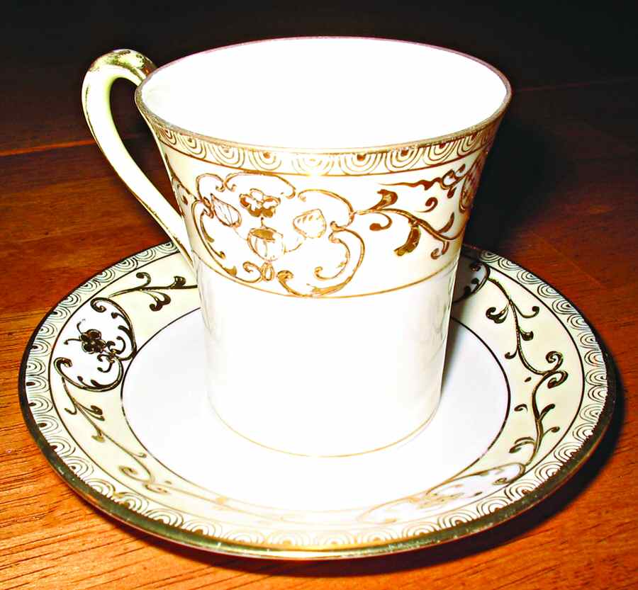 N1258 Chocolate Cup & Saucer Set by Noritake-1
