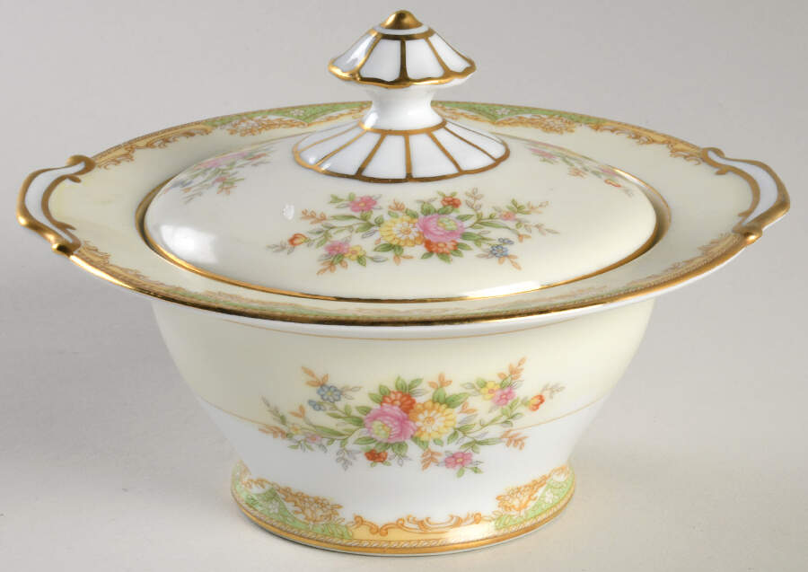 N1267 Sugar Bowl & Lid by Noritake-1