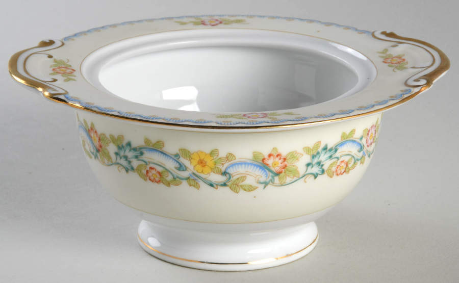 NAT28 Sugar Bowl No Lid by National China-1