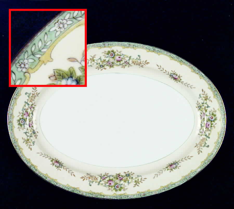 NAG95 12" Oval Serving Platter by Nagoya Shokai-1