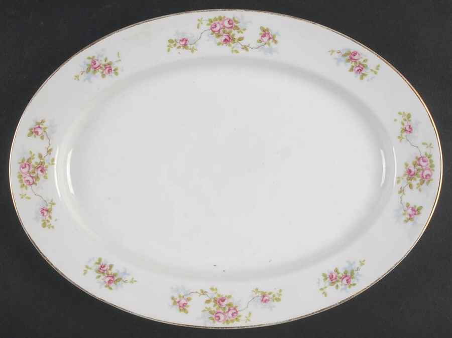 N1275 12" Oval Serving Platter by Noritake-1