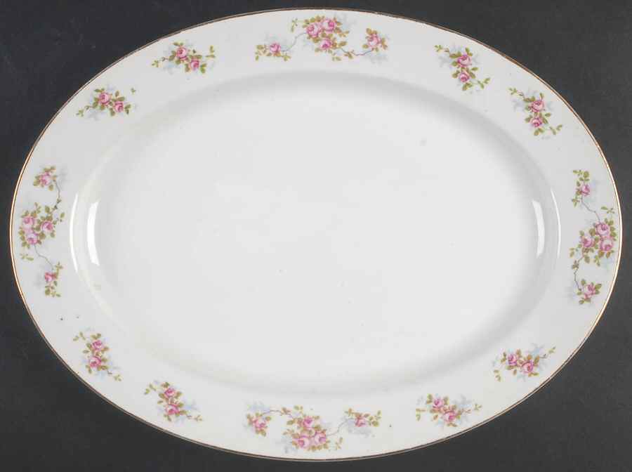 N1275 14" Oval Serving Platter by Noritake-1