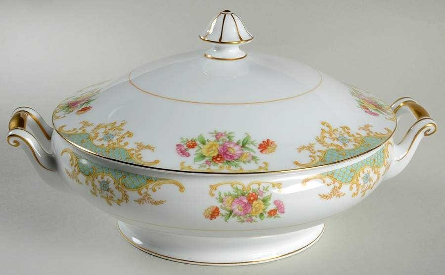 N1073 Round Covered Vegetable by Noritake-1