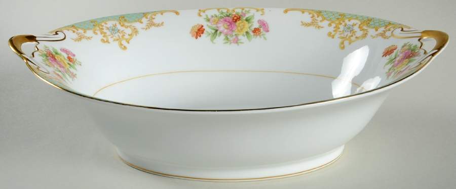 N1073 10" Oval Vegetable Bowl by Noritake-1