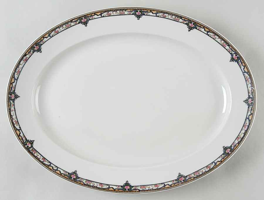 NAG19 16" Oval Serving Platter by Nagoya Shokai-1