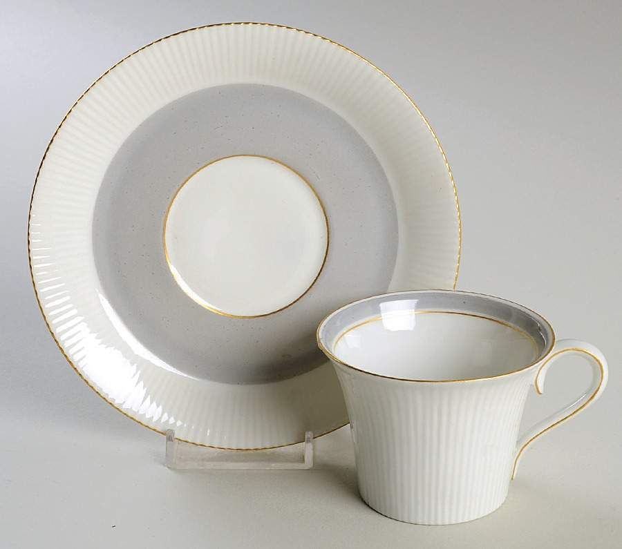 Adonis Flat Cup & Saucer Set by Nymphenburg-1
