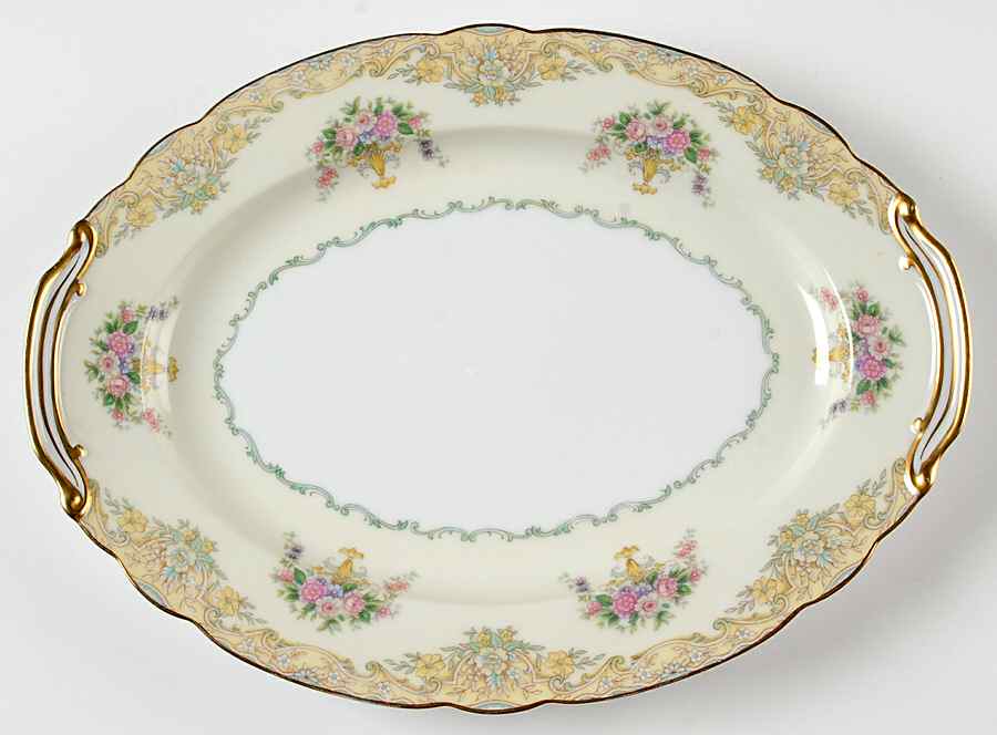 N1297 11" Oval Serving Platter by Noritake-1