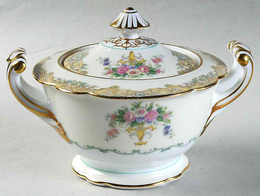 N1297 Sugar Bowl & Lid by Noritake-1