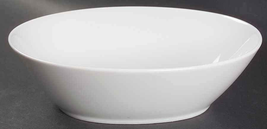 Snowville 9" Oval Vegetable Bowl by Noritake-1