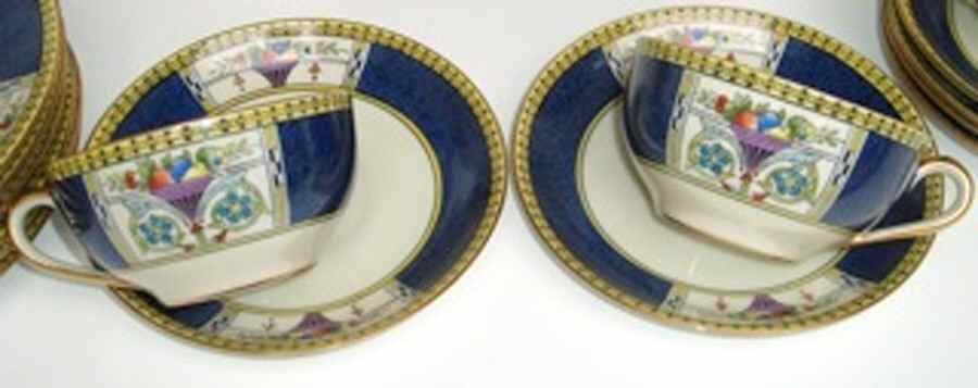 N1303 Flat Cup & Saucer Set by Noritake-1