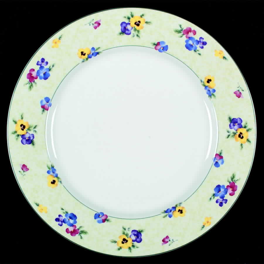 Pansies Dinner Plate by Nikko-1