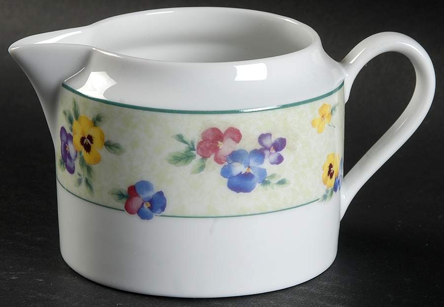 Pansies Creamer by Nikko-1