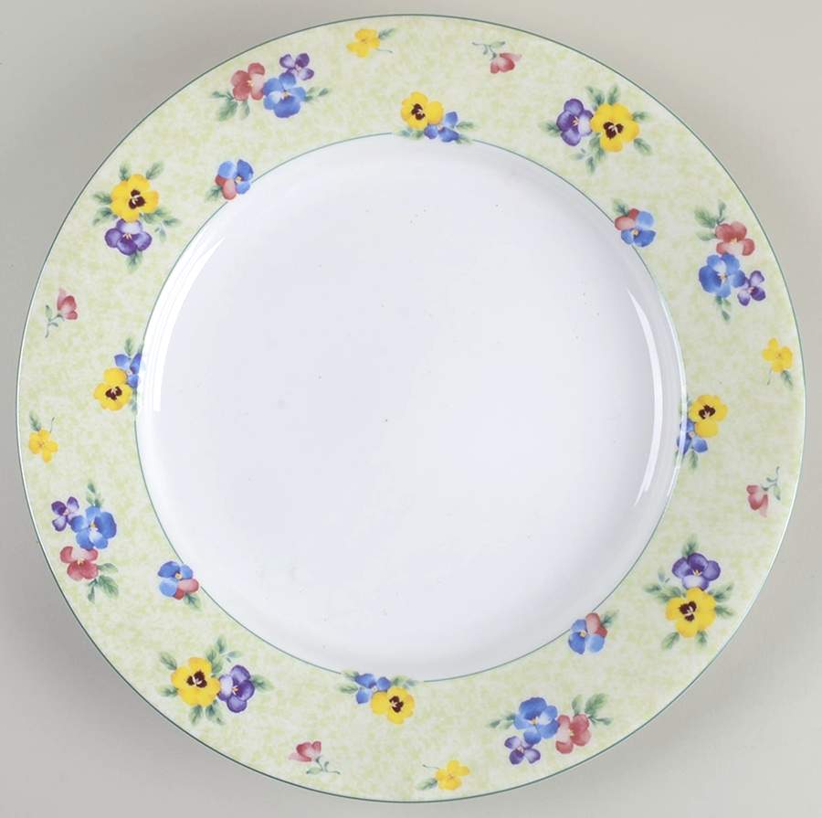 Pansies 12" Chop Plate (Round Platter) by Nikko-1