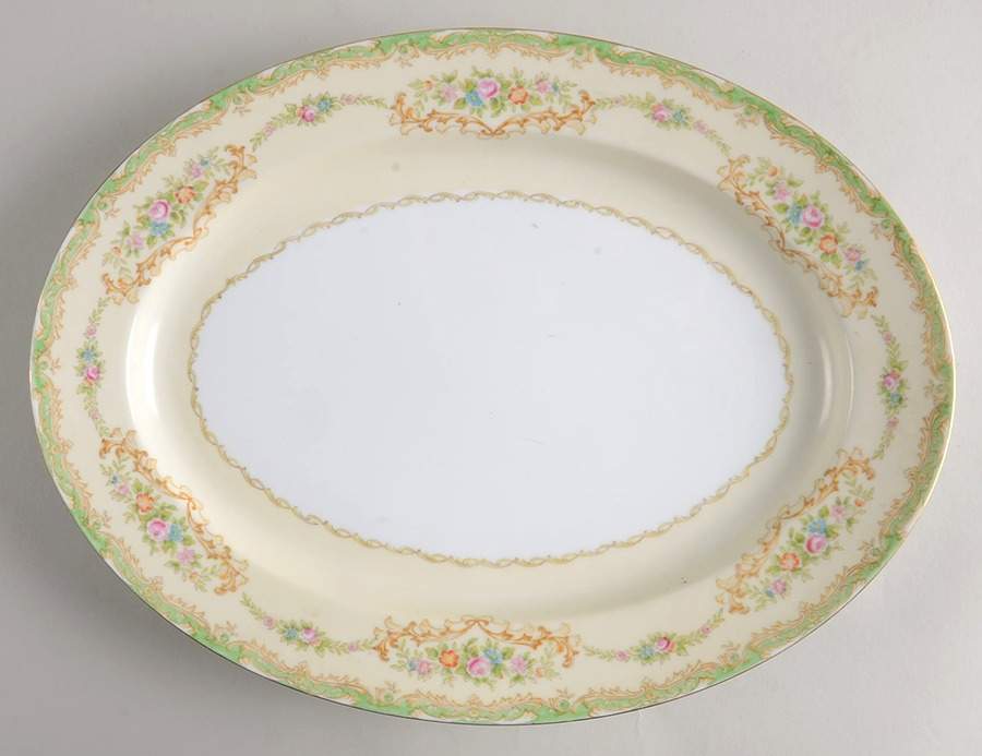N1311 13" Oval Serving Platter by Noritake-1
