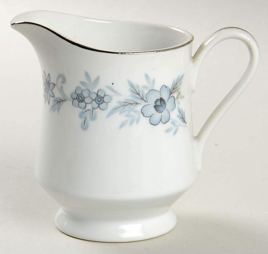 Champlain (Rounded and Pointed Flowers) Creamer by Nasco (Japan)-1