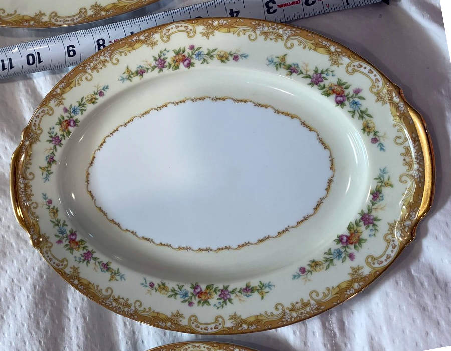 N1318 12" Oval Serving Platter by Noritake-1