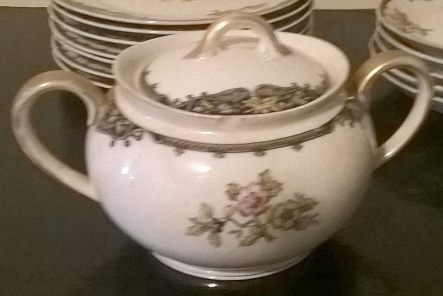 N1320 Sugar Bowl & Lid by Noritake-1