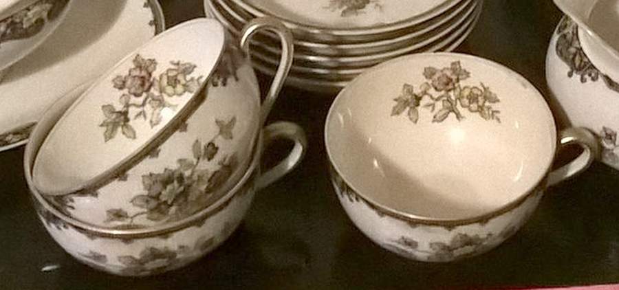 N1320 Flat Cup & Saucer Set by Noritake-1