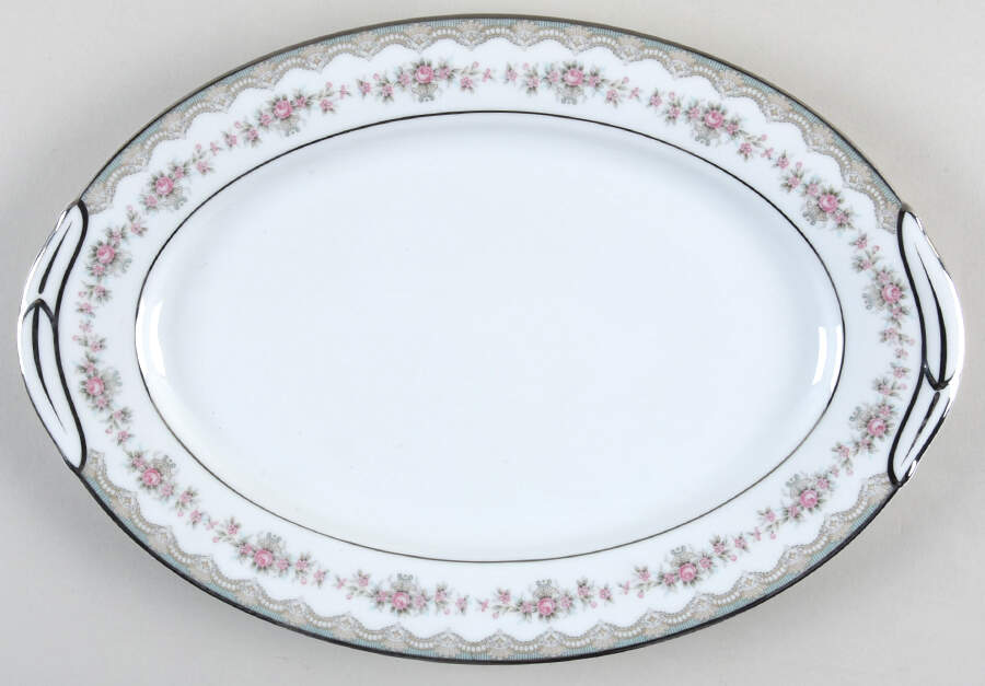 Glenwood (5770M) 12" Oval Serving Platter by Noritake-1