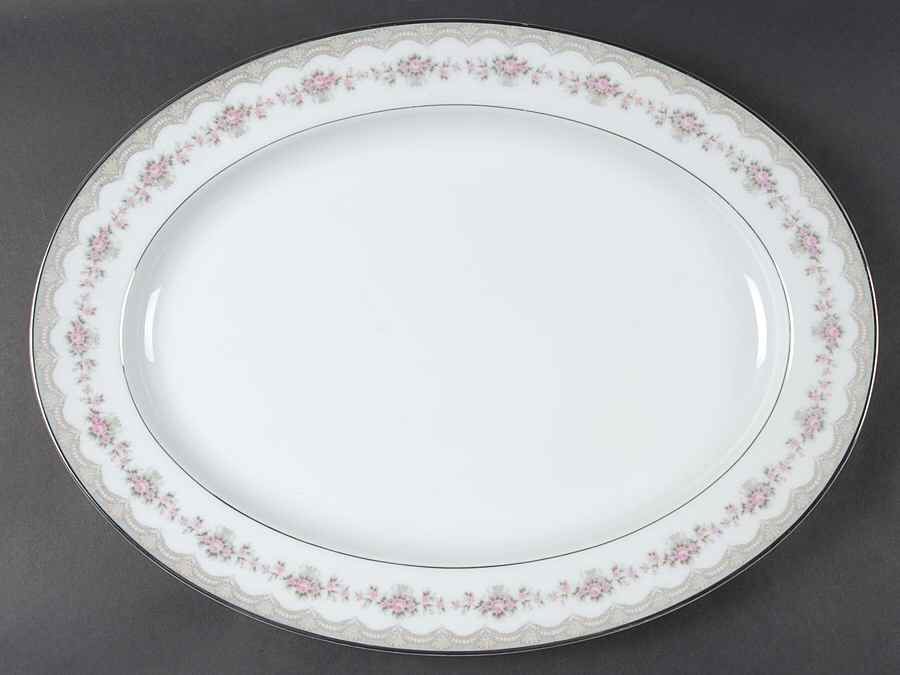 Glenwood (5770M) 16" Oval Serving Platter by Noritake-1