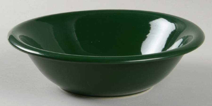 Bravo Hunter Green Coupe Cereal Bowl by Newcor-1