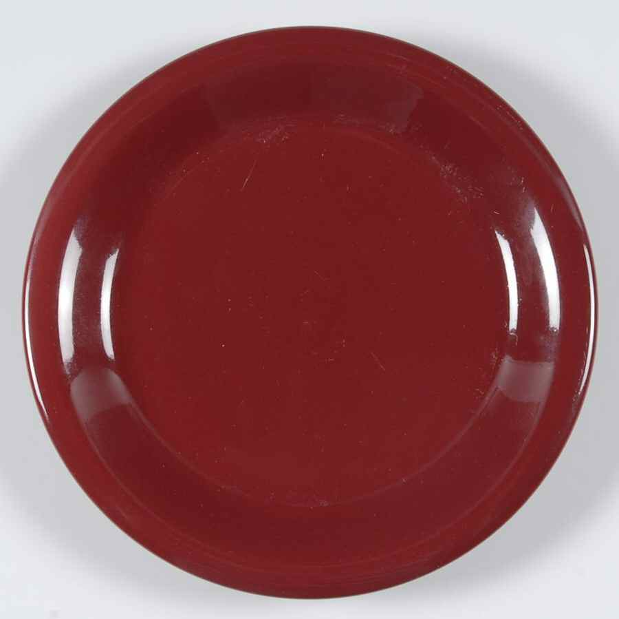 Bravo Burgundy Salad Plate by Newcor-1