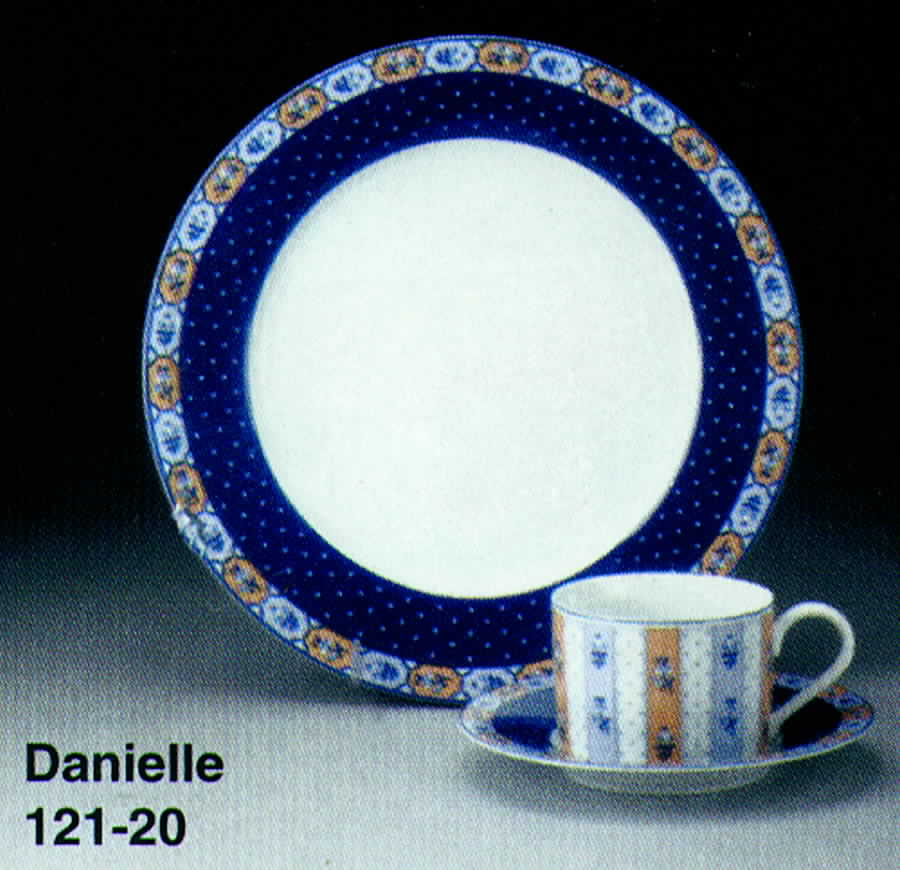 Danielle Dinner Plate by Newcor-1