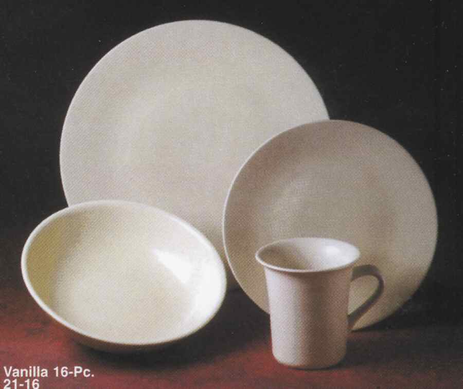 Capri Vanilla Dinner Plate by Newcor-1