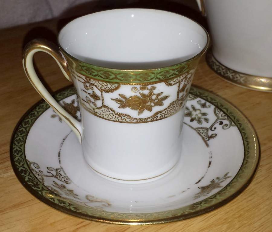 N1330 Chocolate Cup & Saucer Set by Noritake-1