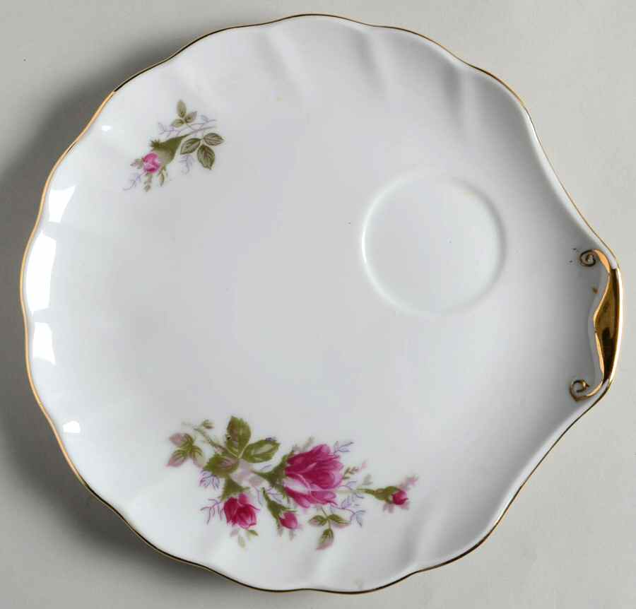 Moss Rose Snack Plate by Nasco (Japan)-1