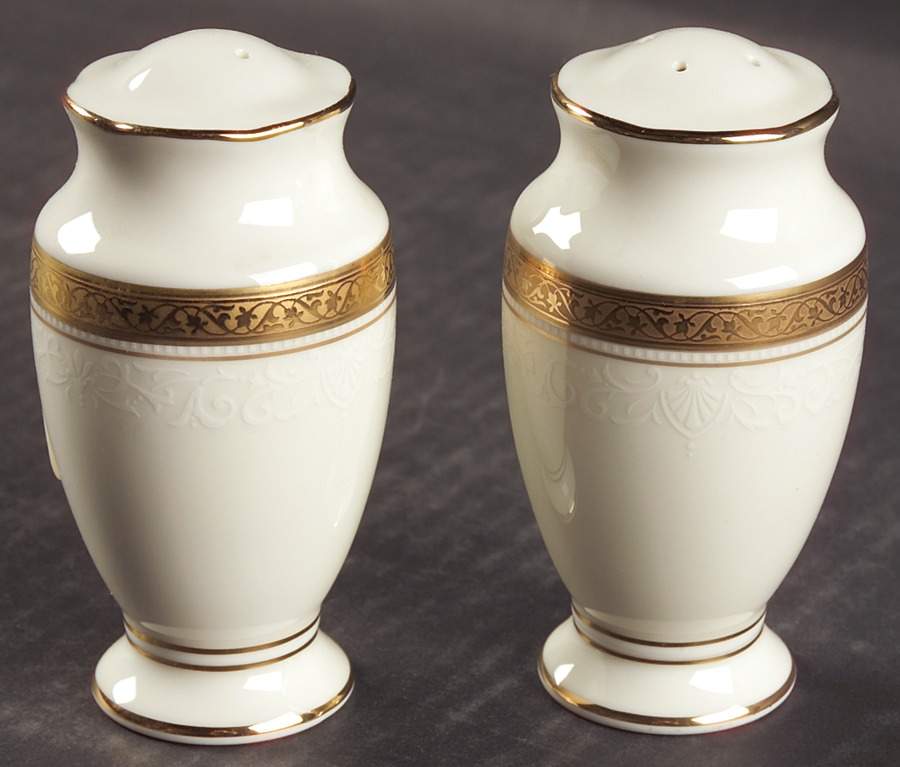 Ardmore Gold Salt & Pepper Set by Noritake-1