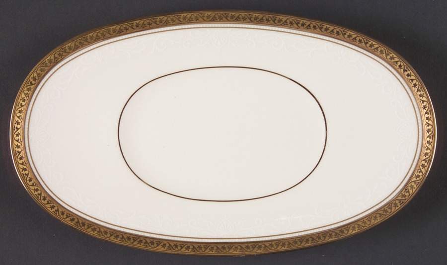 Ardmore Gold Relish/Butter Tray by Noritake-1