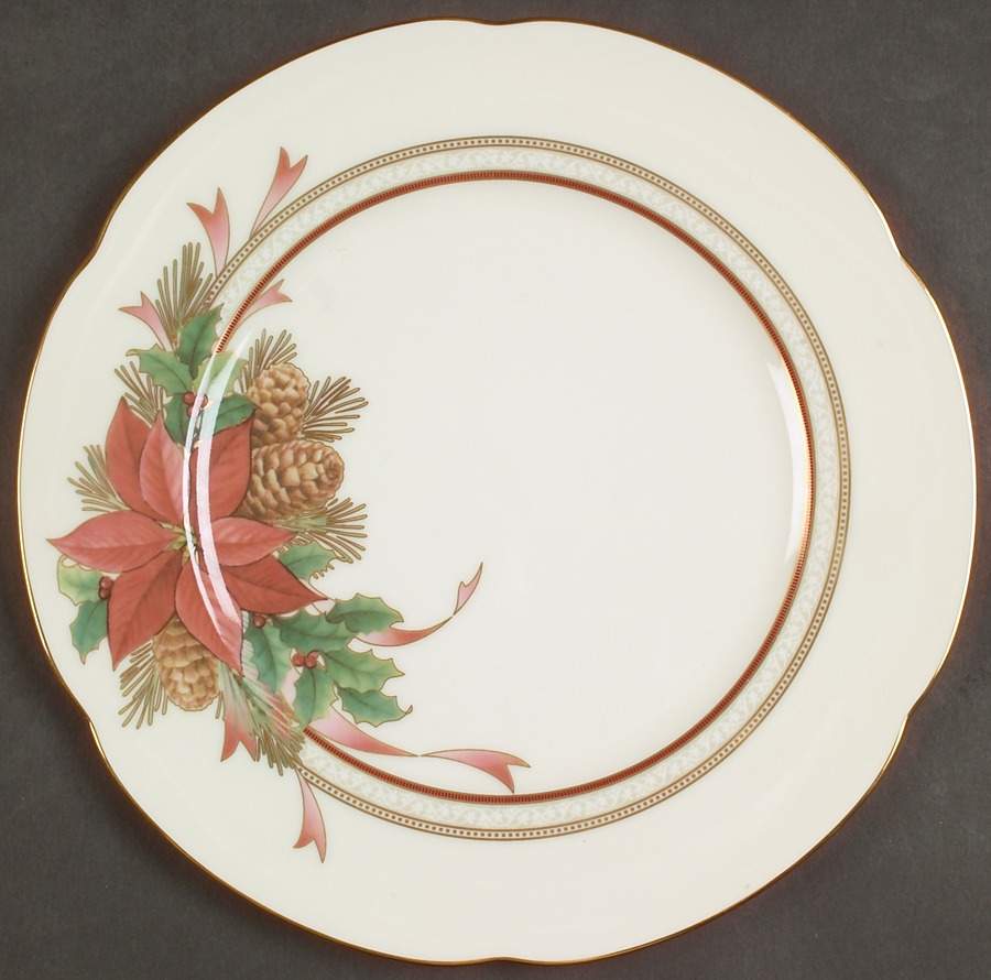 Ardmore Gold Holiday Luncheon Plate by Noritake-1