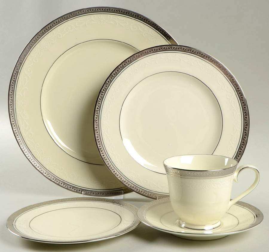 Ardmore Platinum 5 Piece Place Setting by Noritake-1