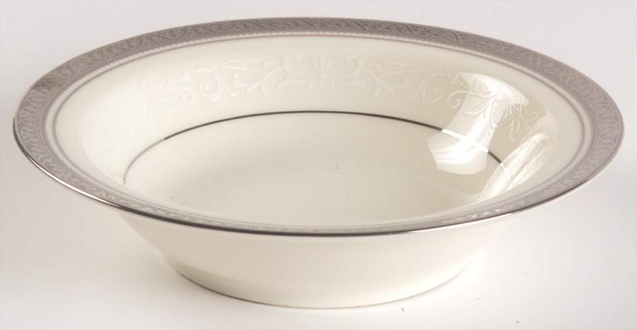 Ardmore Platinum Rim Fruit/Dessert (Sauce) Bowl by Noritake-1