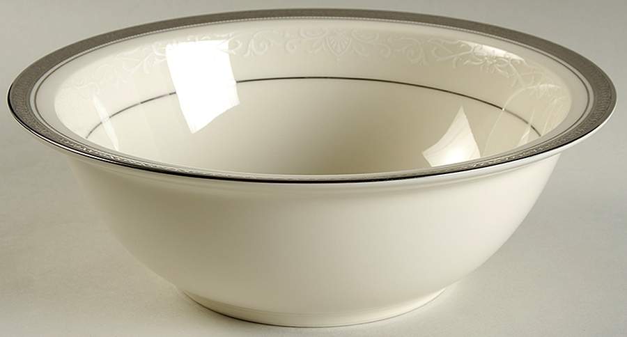 Ardmore Platinum 9" Round Vegetable Bowl by Noritake-1