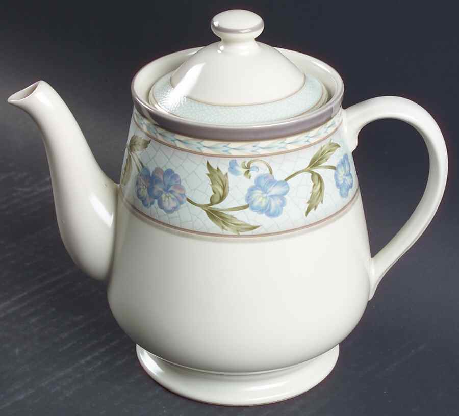 Country Plantation Tea/Coffee Pot & Lid by Noritake-1