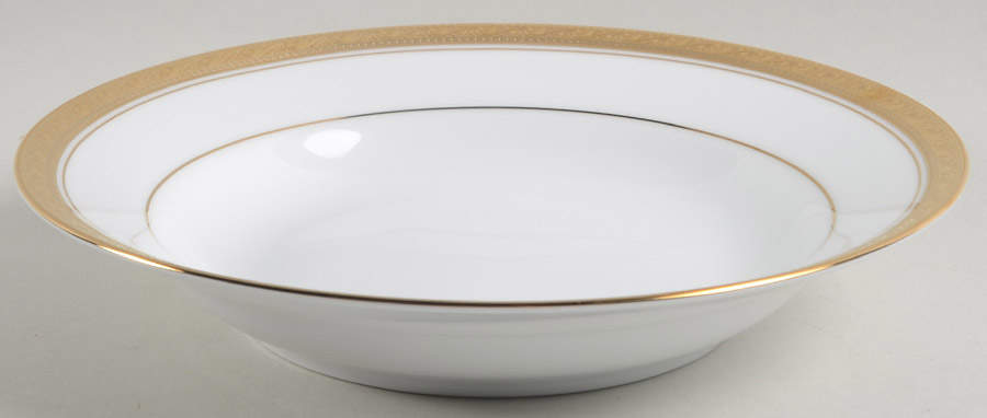 Crestwood Gold Rim Soup Bowl by Noritake-1