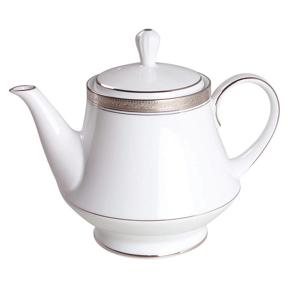 Crestwood Platinum Teapot & Lid by Noritake-1